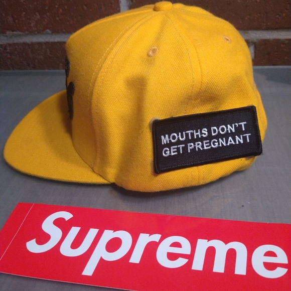 *SOLD* Supreme 456 yellow flat brim hat - Picture 5 of 9